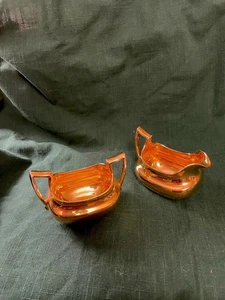 Antikes Limoges (Frankreich) Milchkännchen und Zucker - Bild 1 von 4