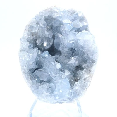 Formation cristalline célestite bleue Madagascar 300gr 80mm Madagascar - Photo 1/4