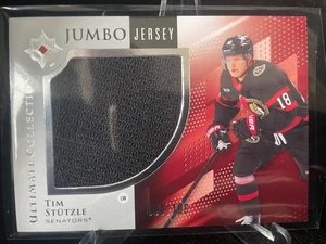 24-25 ULTIMATE COLLECTION JUMBO JERSEY - TIM STUTZLE /199 #28 OTTAWA SENATORS - Picture 1 of 1