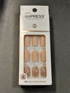 Kiss imPRESS #83654 Evanesce 30 Ct Neutro Mate Brillo - Imagen 1 de 1