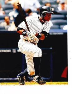 NEW YORK YANKEES CURTIS GRANDERSON SIGNED PINS 8X10 - Picture 1 of 1