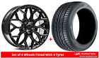 Alloy Wheels & Tyres 18" 1AV ZX12T For Honda Civic Type-R [Mk8] 06-11