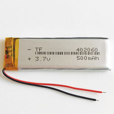 3.7V 500mAh 402060 Li-polymer Rechargeable Battery LiPo Cell For MP3 DVD GPS PDA