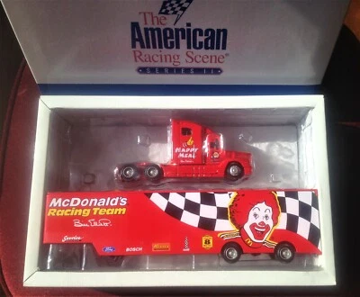 BILL ELLIOTT 94 1999 McDonalds Happy Meal 1/64 Winross Hauler y 1/64 Gold HO Car Foto 1 de 4