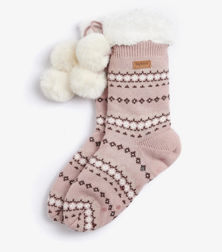 Носки для отдыха Barbour Fairisle шоколадная смесь один размер - Изображение 1 из 4