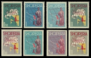 Albania 1962 - Mi-N.o 683-686 y 689-962 ** - Estampillada sin montar o nunca montada - Europa / Europa - Imagen 1 de 1