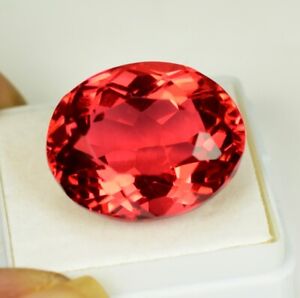 27.30 Ct AAA Grade Natural Rose Spinel GIE Certified Cut Loose Gemstone