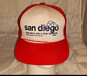 Vintage San Diego Hat 1981  Certified Software Products  - Picture 1 of 8