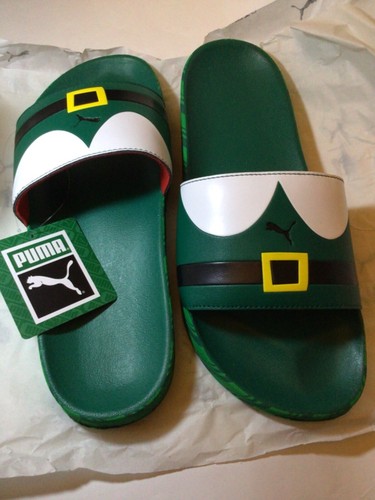 Sandali pantofole Puma Leadcat x Elf Buddy Slides taglia US 9 UK 8 nuovissimi