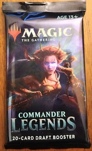 MTG - 1x Commander Legends Booster Pack - CMR Booster - Factory Sealed