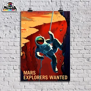Poster: Nasa Mars Exploration Mars Explorers Wanted 01 Top Qualität - Bild 1 von 1