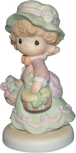 Precious Moments "SURE COULD USE LESS HUSTLE AND BUSTLE" New In Box #737550 - Picture 1 of 4