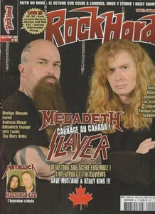 ROCK HARD N°90 MEGADETH / FAITH NO MORE / ANTHRAX / MARILYN MANSON / METALLICA  - Picture 1 of 2