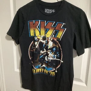 Kiss T-shirt SM s/s "alive in 75" - Picture 1 of 1