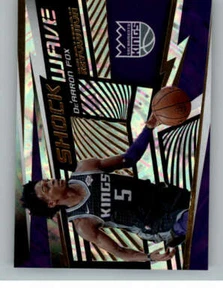 2019-20 Panini Revolution Shock Wave Fractal #14 De'Aaron Fox (ref 136445) - Picture 1 of 2