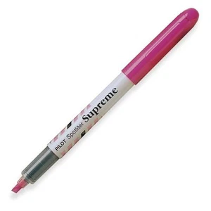 16005 Pilot Spotliter Supreme Fluorescent Highlighter, Pink Ink, Chisel, 1 Each - Picture 1 of 1