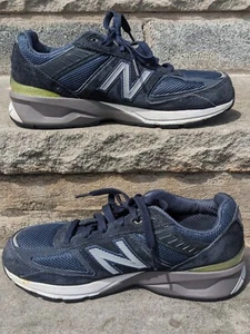 New Balance 990v5 Niños Talla 6.5 Azul Marino Plata Zapatos Juveniles GC990NV5 - Imagen 1 de 11