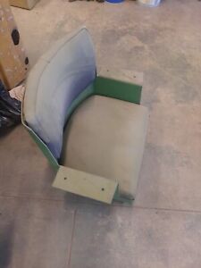 John Deere 430 440 Crawler Deluxe Seat With Bottoma Nd Back Cushions