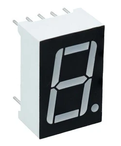 10 x Blue 0.56" 1 Digit Seven 7 Segment Display Common Anode LED - Picture 1 of 1