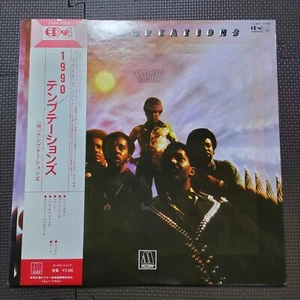 THE TEMPTATIONS/ 1990 CD4W-7088 JAPAN ISSUE 4CH 1LP - Picture 1 of 11