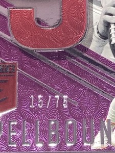 2021 Patrick Mahomes II Donruss Elite Spellbound Parallel Jersey #’d 15/75