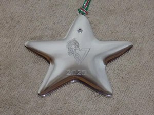 Newbridge silverware WY801 Silverplate Star with Clear Stone - Picture 1 of 7