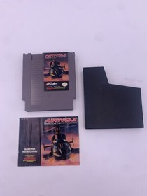 Airwolf (Nintendo Entertainment System, NES, 1989) con manual