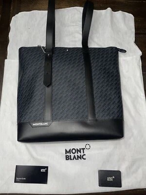 Bolso Monograma MONTBLANC (azul y negro) Foto 1 de 4