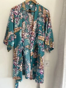 Bras N Things Hibiscus Print Wrap Size M NWT Floral - Picture 1 of 9