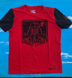 Star Wars Under Armour Boys Size Youth XL T-Shirt Darth Vader /Squad Leader. - Picture 1 of 14