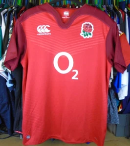 INGLATERRA 2015 CANTERBURY CAMBIO RUGBY CAMISETA TOP XL #23 - Imagen 1 de 8