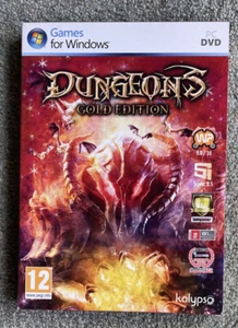 Dungeons Gold Edition  NEW SEALED PC DVD Game (2012)  EB42 - Picture 1 of 2