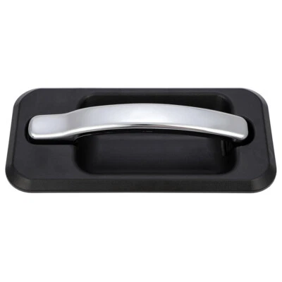 Maçaneta de porta Hummer H2 traseira direita cromada preta compatível com 2003-2009 - Imagem 1 de 4