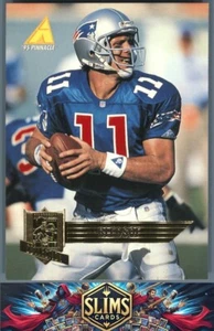 1995 Pinnacle Club Collection New England Patriots Drew Bledsoe #30 - Picture 1 of 2