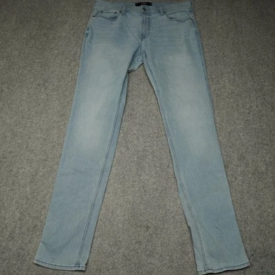 Hollister Men's Jeans Stacked Skinny Light Wash Size 36 Denim Stretch - Image 1 of 4