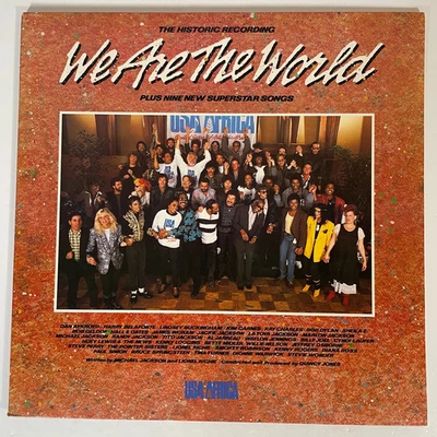 USA For Africa We Are The World Vinyl LP 1985 EX - Image 1 of 4