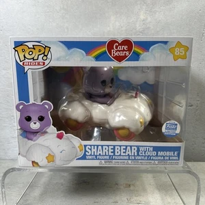 Funko POP! Rides Care Bears Share Bear with Cloud Mobile #85 exclusivo abovedado - Imagen 1 de 12