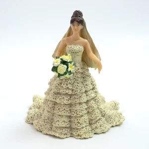 Papo Champagner Spitze Braut 38819 - 2010 Weiß Spitze Brautkleid Figur - Bild 1 von 10