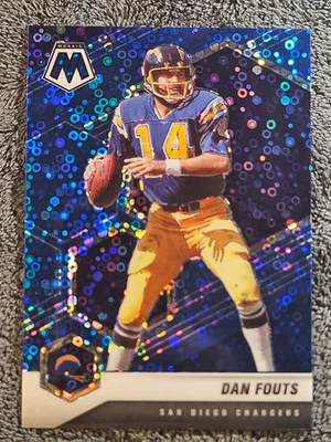 2021 Mosaic #112 Dan Fouts No Huddle Blue Prizm HOF /75 - Image 1 of 2