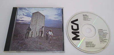 NM Early Issue Japan for US MCA CD The Who Who's Next *Tested *Steve Hoffman Foto 1 de 4