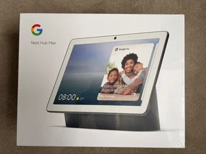Google Nest Hub Max – anthrazit GA00639-GB **BRANDNEU VERSIEGELT** UK-Modell - Bild 1 von 6