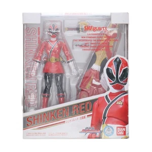 S.H.Figuarts Shinken Red Kaoru Shiba Samurai  Shinkenger AEON Exclusive Bandai - Picture 1 of 5