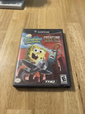 SpongeBob SquarePants Creature From the Krusty Krab GameCube Complete CIB - Image 1 of 2