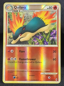 Pokemon TCG Quilava 49/95 Reverse Holo Call Of Legends NM - Picture 1 of 8