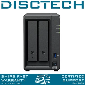 Synology 16TB DiskStation DS725+ 2-bay SATA NAS Server w/ x2 8TB Enterprise SATA - Picture 1 of 4
