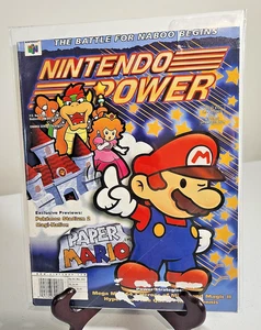 2001 Nintendo Power Magazine February 141 N64 Paper Mario Pokemon Comic - Picture 1 of 6