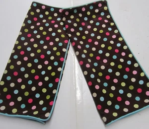 Paar POTTERY BARN TEEN schokobraun gepunktet Pinwale Cord Kissenbezüge - Bild 1 von 10