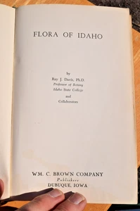 Flora of Idaho 1952 Ray Davis - Picture 1 of 9