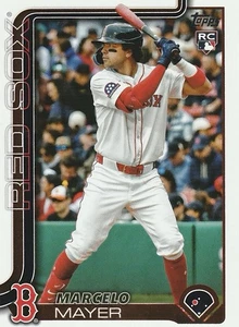 2025 Topps Update Series #US105 Marcelo Mayer RC Boston Red Sox - Picture 1 of 2