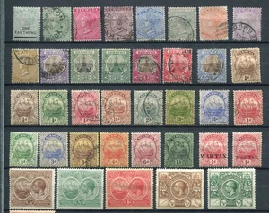 BERMUDA QV to KGVI M&U Collection to 5 Shillings 75 Stamps - Picture 1 of 3